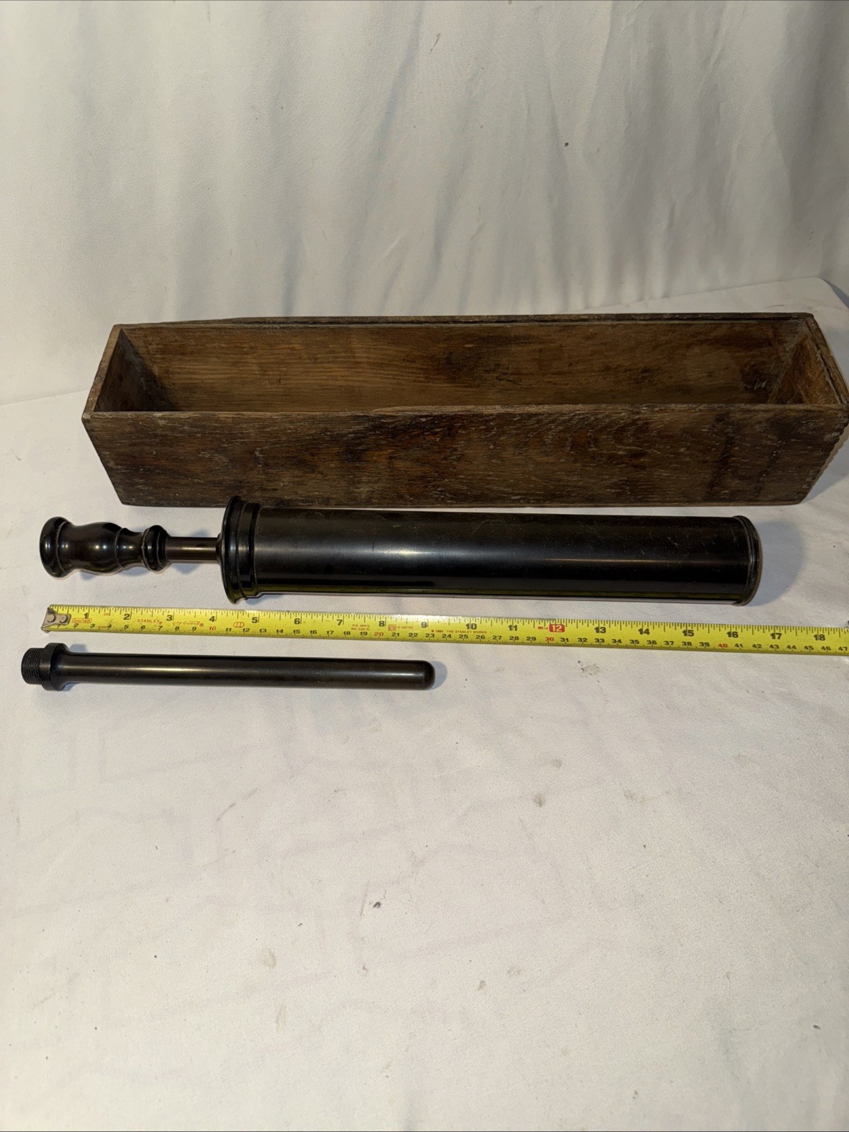 I R Comb Goodyear 1851 Dated Civil War Era Vintage Medical Gutta-Percha Enema?