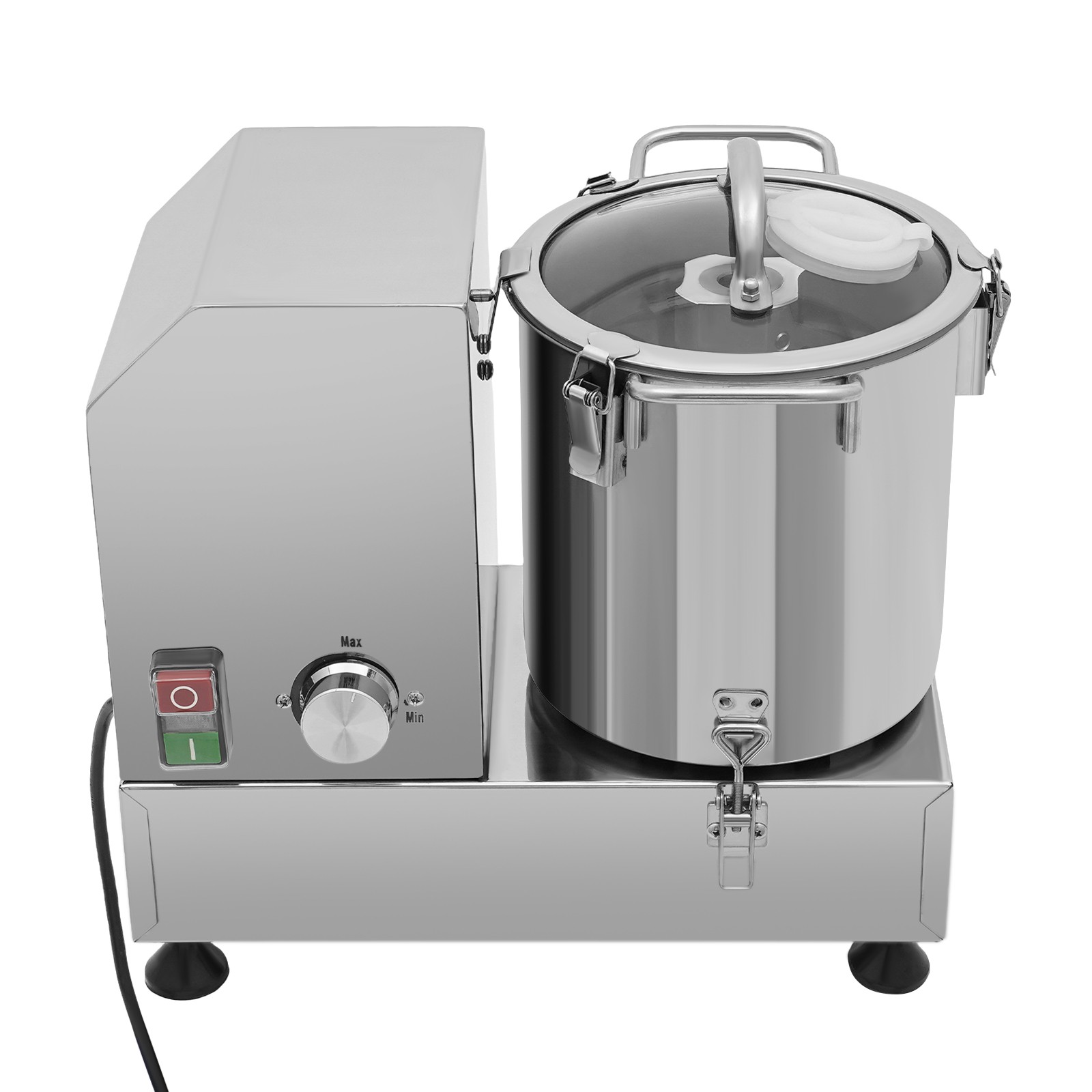 6L Commercial Food Processor 1200W Stainless Steel Vegetable Meat Chopper