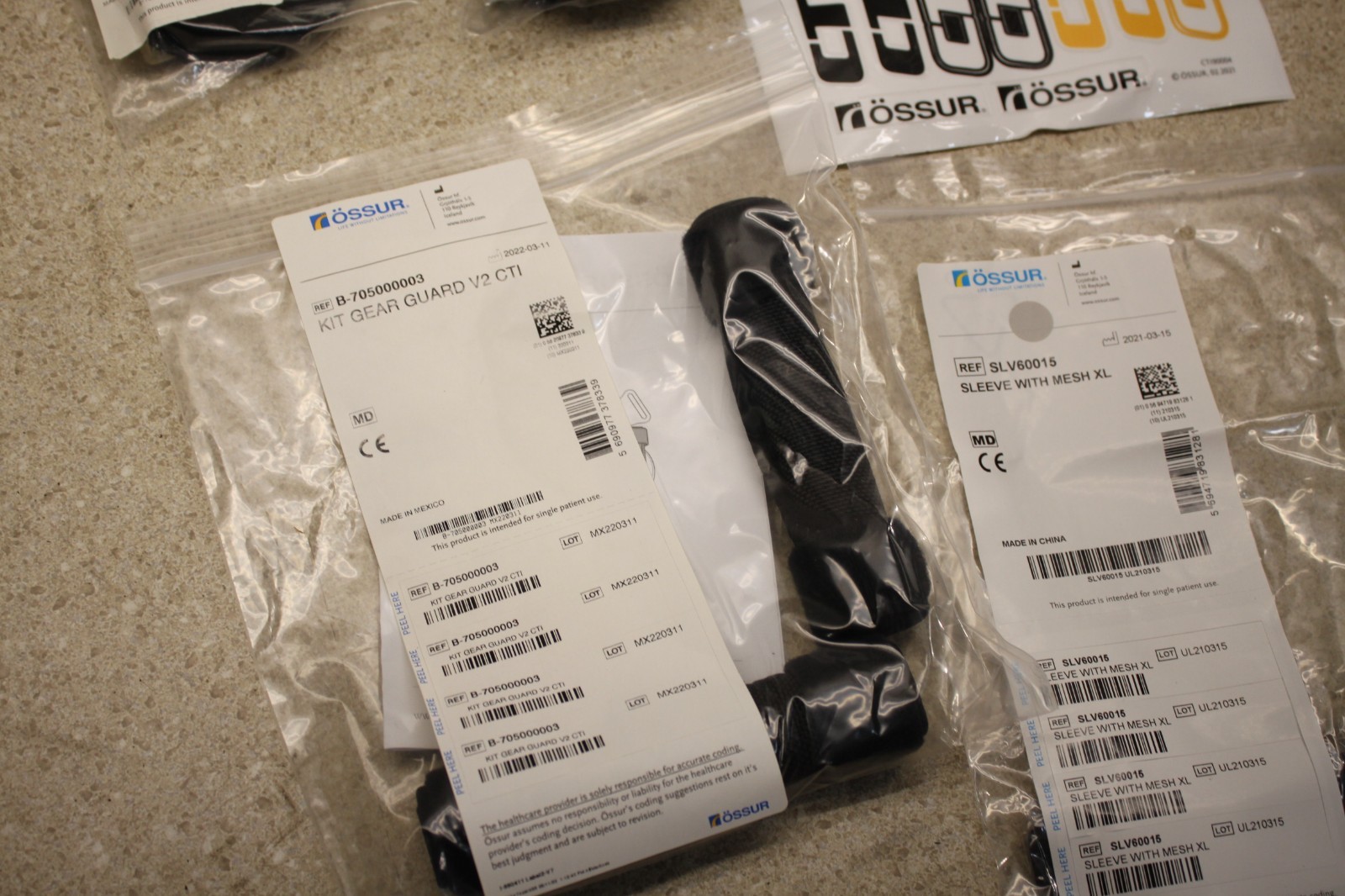 Ossur CTi 3 Knee Braces Bundle MOTOCROSS EDITION size XL 1754 Z1