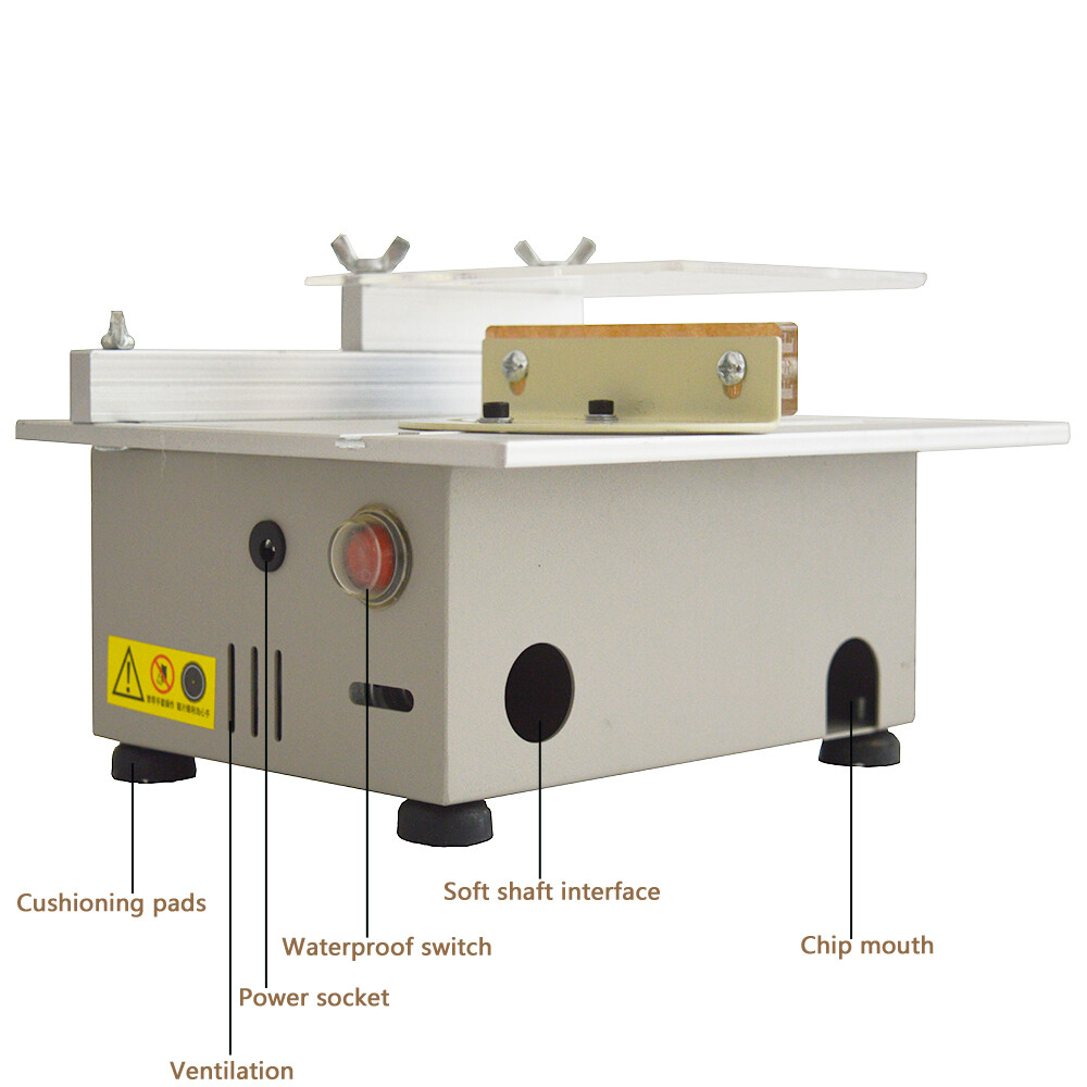 Miniature Precision Table Saw Blade DIY Woodworking Cutting Machine Portable