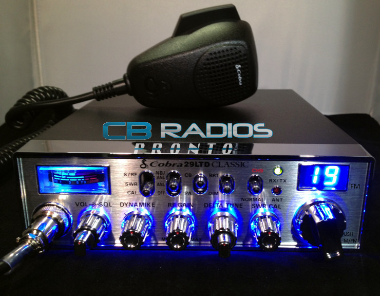 Cobra 29 Ltd Classic CB + BLUE LIGHT EDITION + PERFORMANCE TUNED+RECEIVE ENHANED