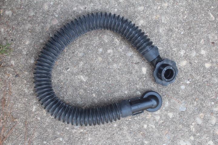 New in Plastic Gas Mask Filter Hose, 40MM, Close Quarter Combat, New Old Stock