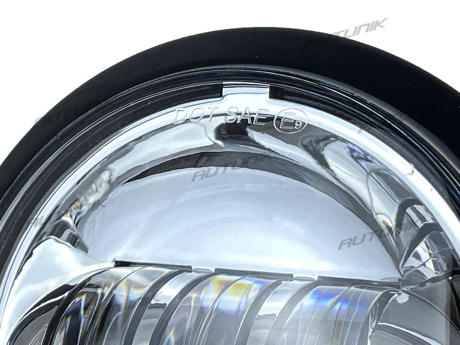 4.5" LED Fog Auxiliary Lamps for Harley Road King Street Glide Special 94-24