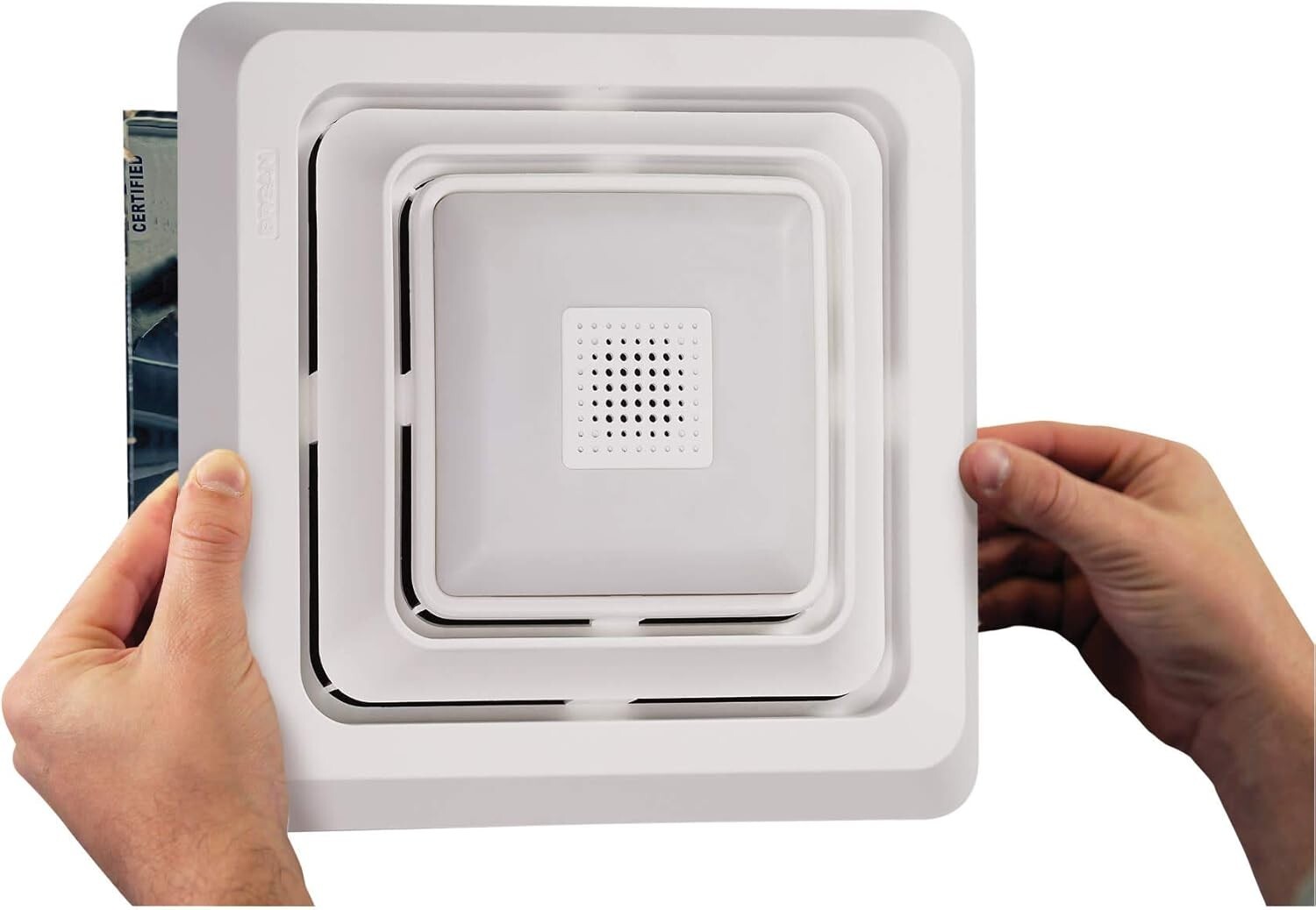 OEM NuTone FG800SPK Bluetooth Speaker Bathroom Exhaust Grille Cover w/ LED Light