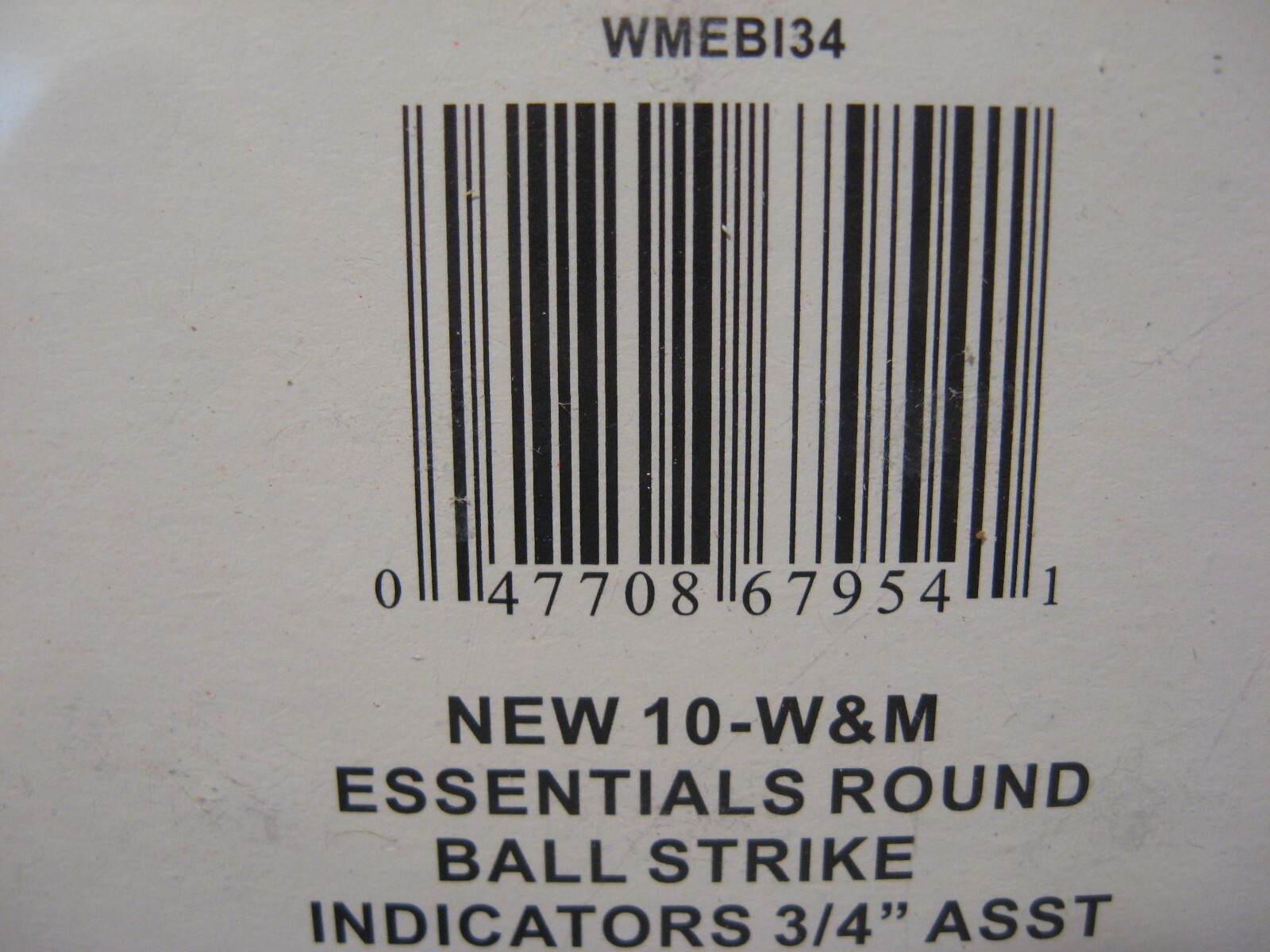 6 Pk Eagle Claw Strike Indicators - 3/4" Size Large - 2 Each Color