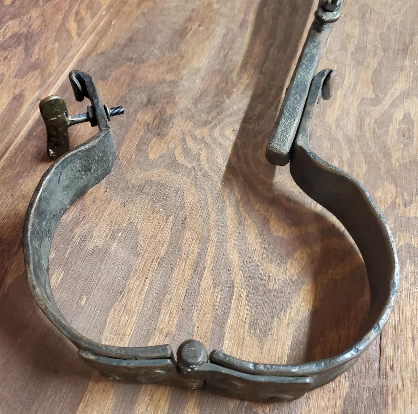 Blacksmith Made Fantasy Device "Demented Trumpet" Restraint Device