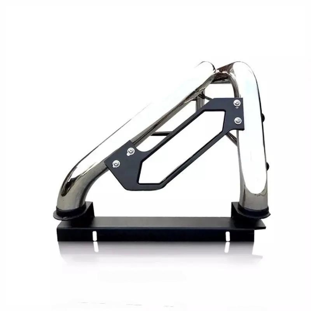 CHROME STAINLESS STEEL SPORTS ROLL BAR FOR TOYOTA HILUX VIGO DOUBLE CAB 05-15