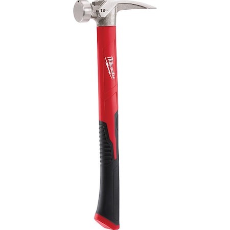 Milwaukee Tool 48-22-9316 19 Oz Smooth Face Poly/Fiberglass Handle Hammer