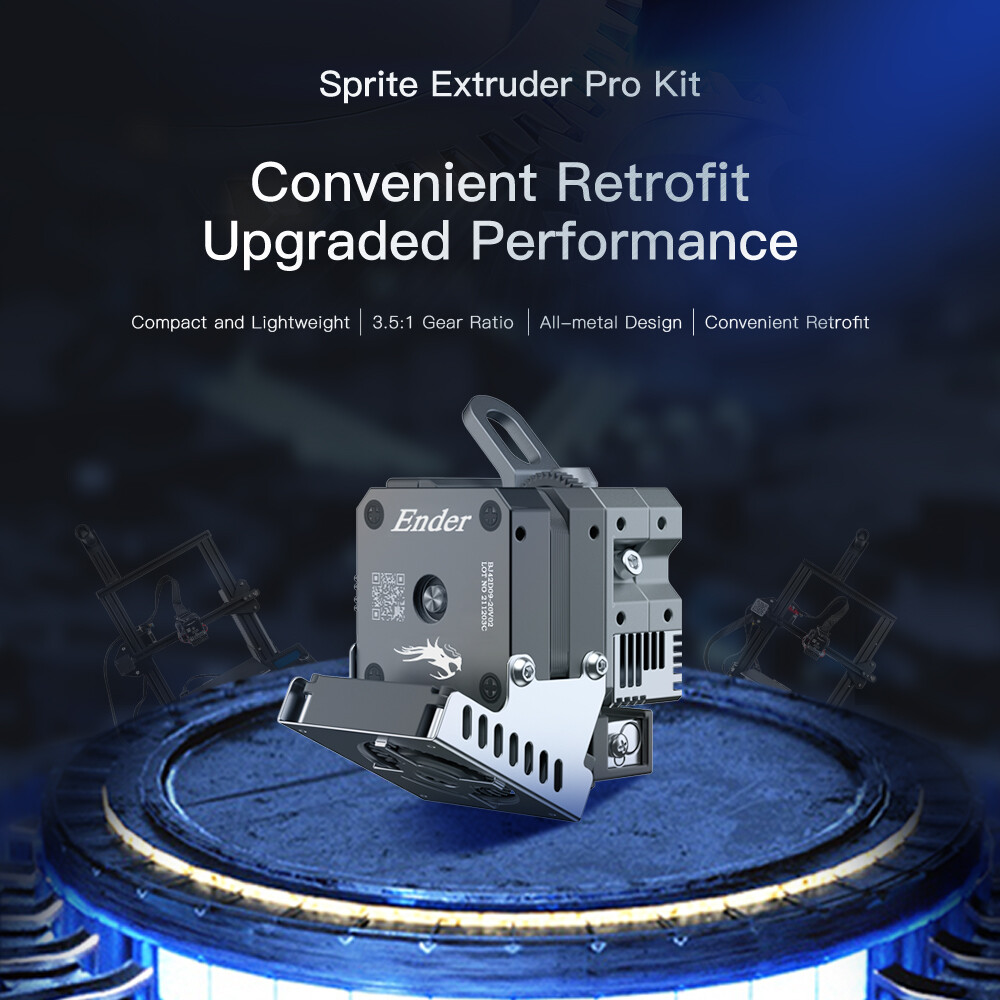 Creality Sprite Extruder Pro Kit 300℃ Printing for Ender 3/V2/pro/Max 3D Printer