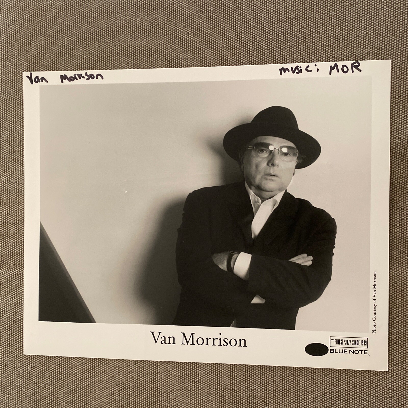 Van Morrison Press Photo 8x10”, See Description.
