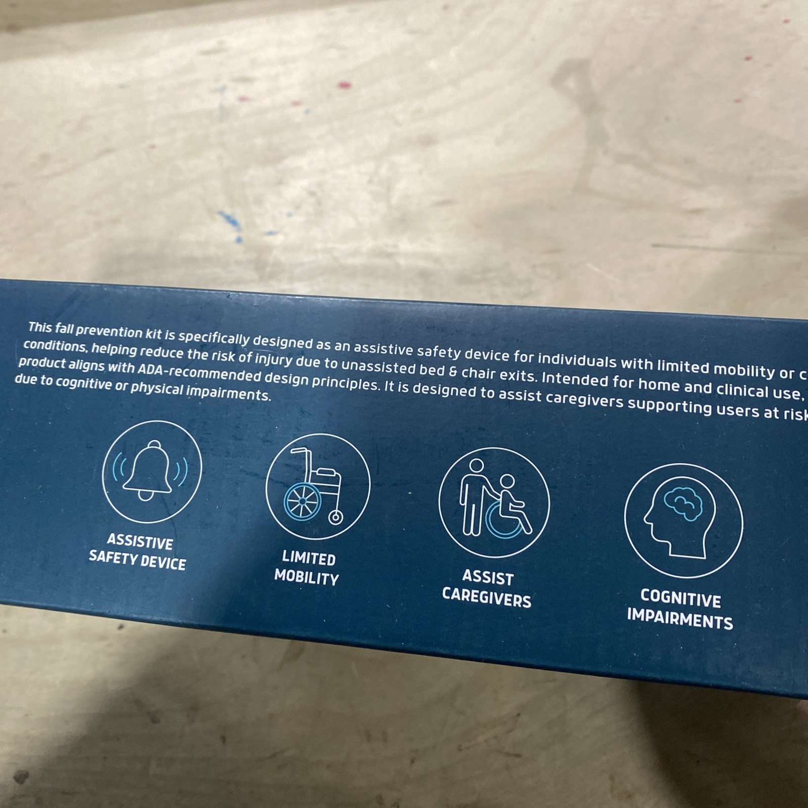 Lunderg Early-Alert Bed Alarm System W/ Chair Alarm Pad