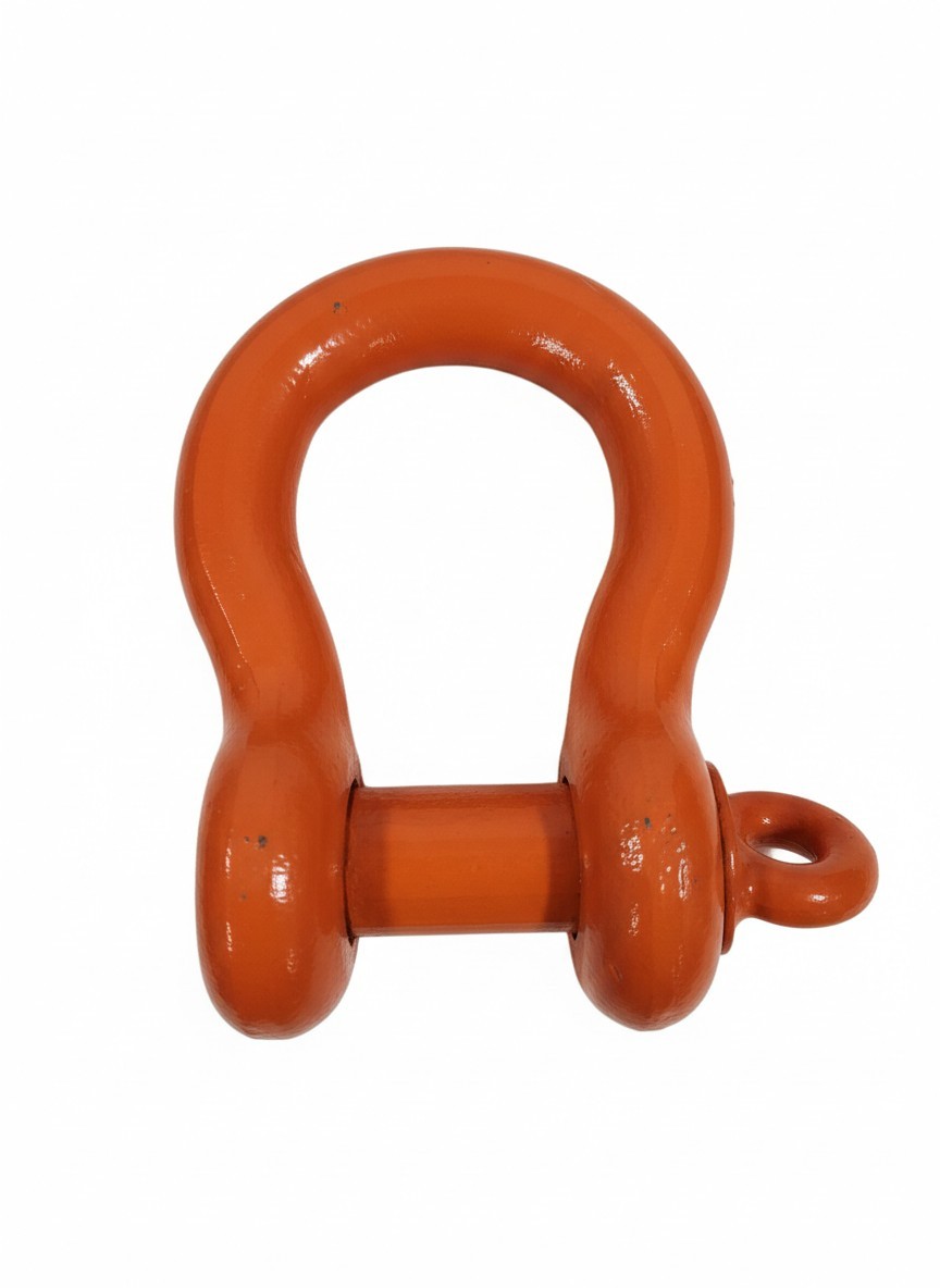 Columbus McKinnon 14 Ton Carbon, 1-1/4" Shackle w/Screw Pin Anchor - M656P