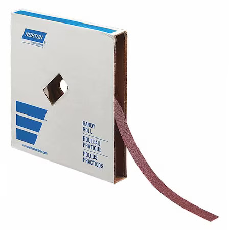 Norton Abrasives 66261136180 Abrasive Roll, 150 Ft. L, Fine, 100 Grit
