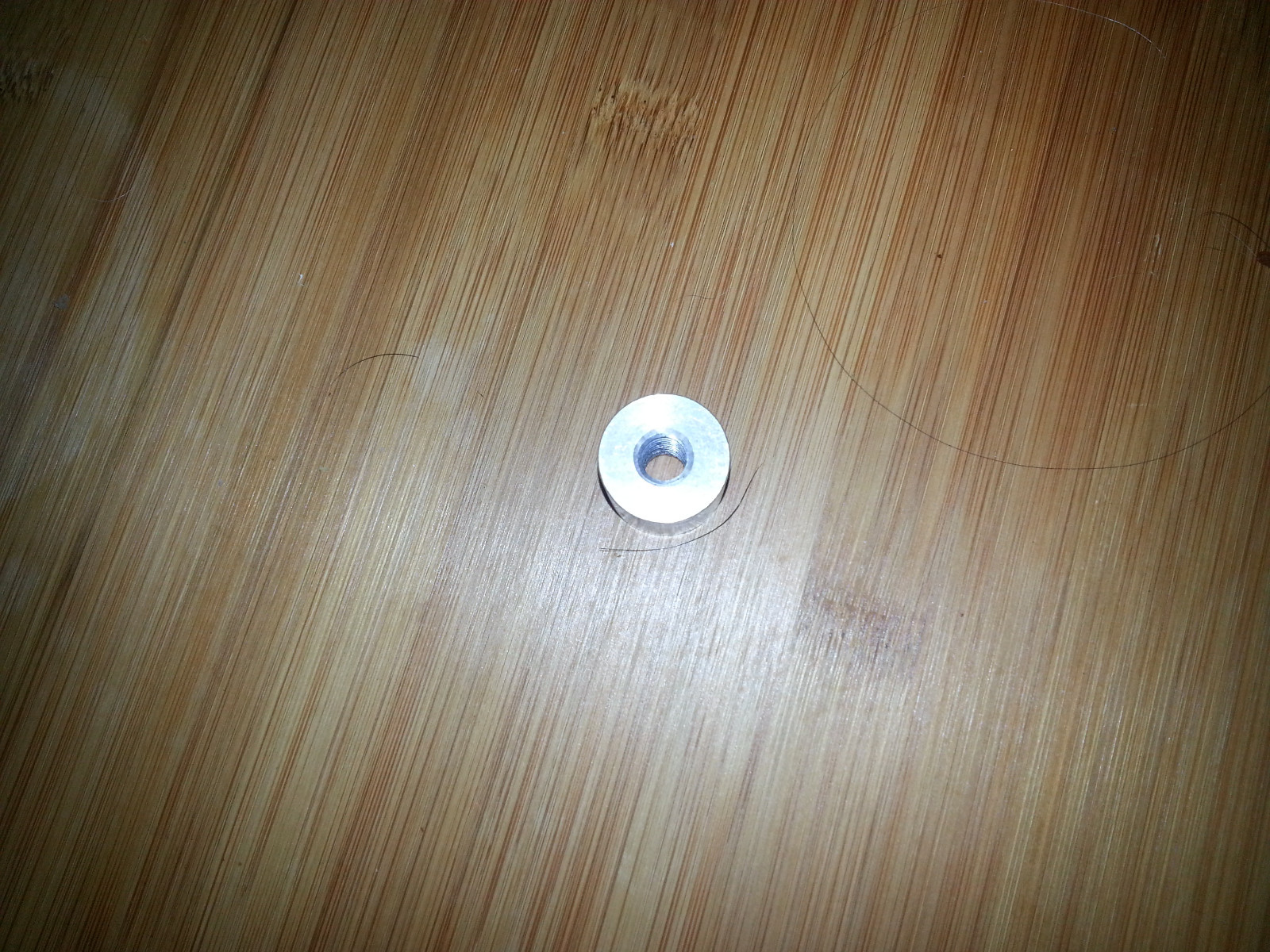 5/16 - 18 THREADED WELD BUNGS Stand-Off .625 long BILLET ALUMINUM USA MADE