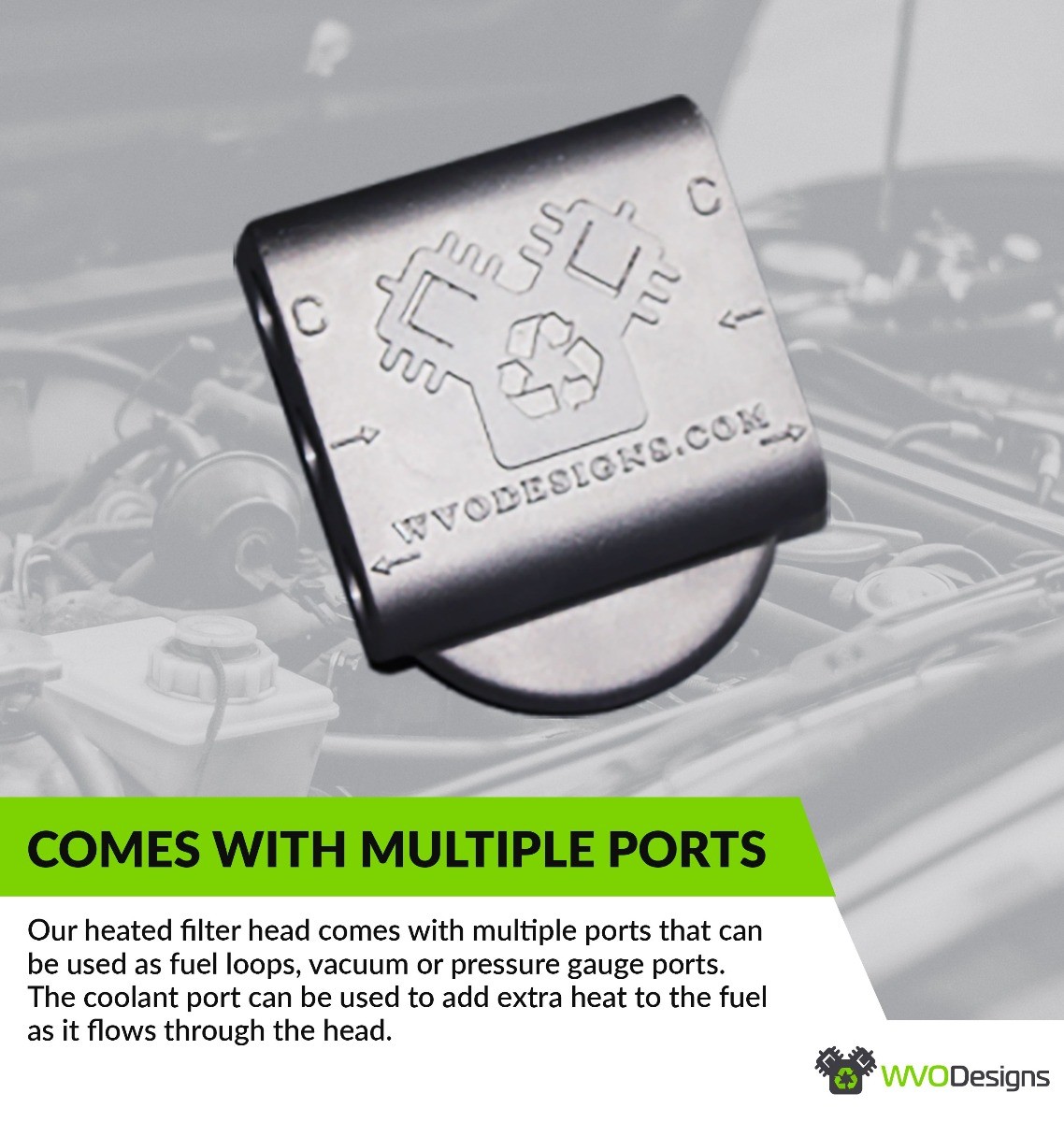 Heated Filter Mount 1"-14