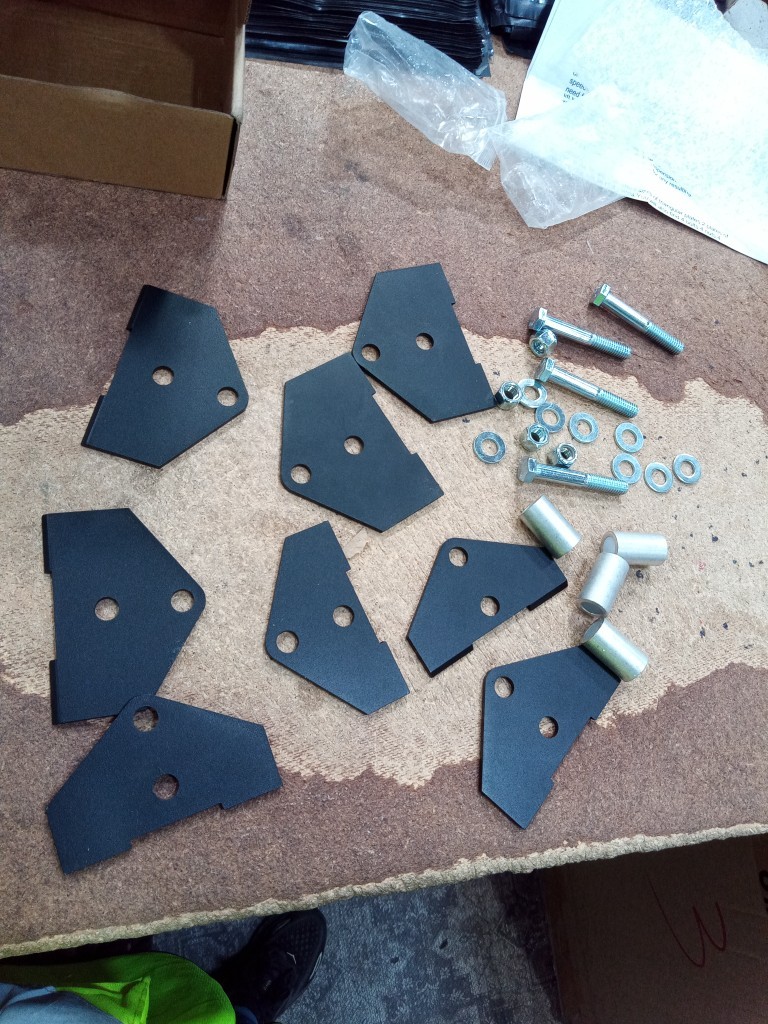 2" FULL Front&rear Lift Kit Set Suspension Mount Bracket Fit POLARIS UTV RZR 800