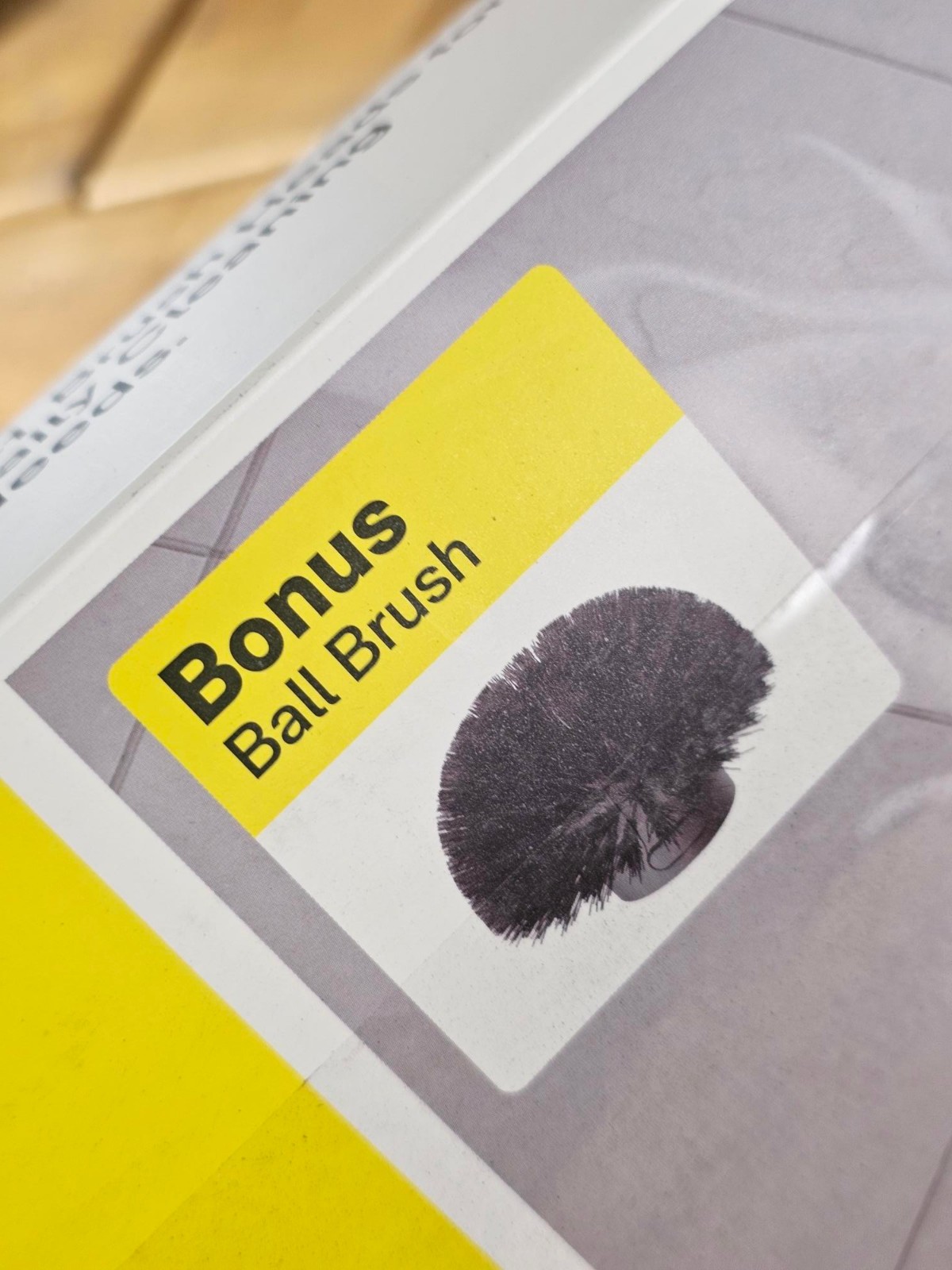 HOTO 51" Cordless Bathroom Tile Floor Electric Spin Scrubber Brush IPX7