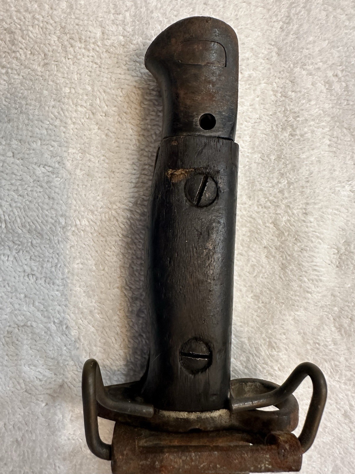 ANTIQUE WW1 1907 WILKINSON SWORD PATTERN BRITISH RIFLE BAYONET & SCABBARD