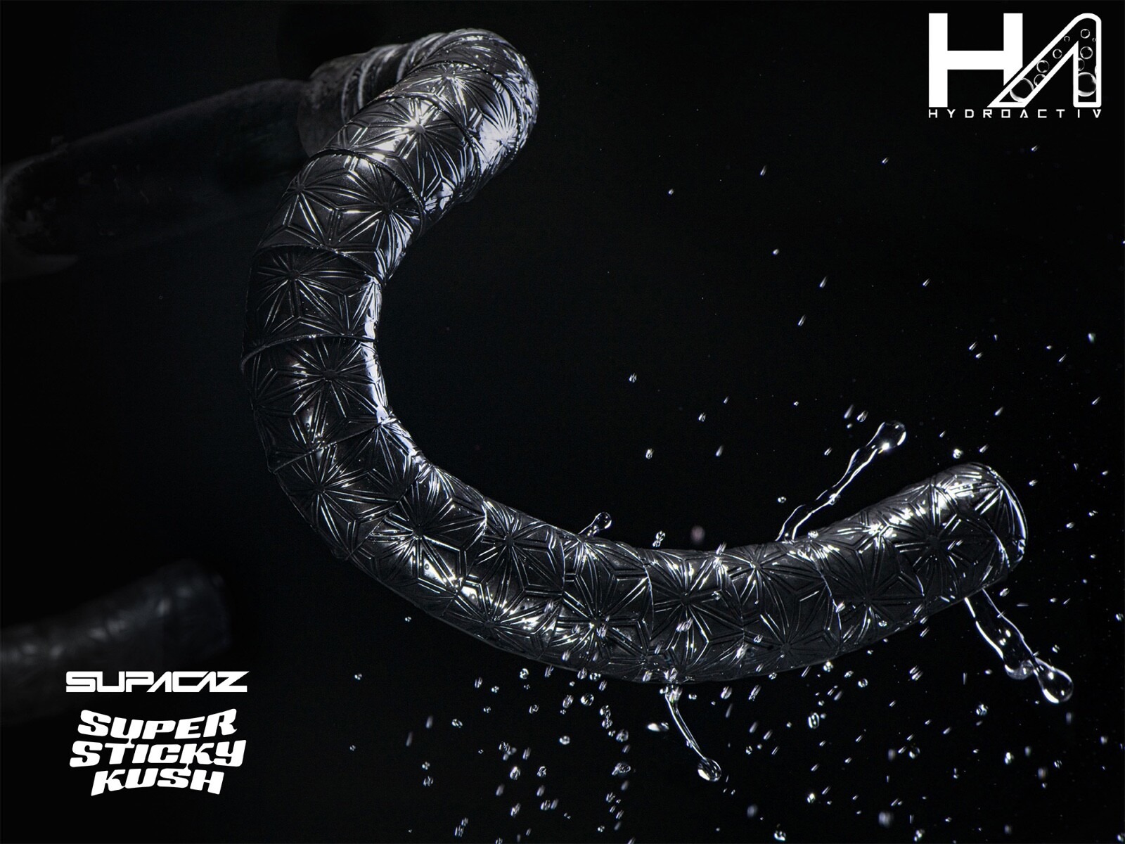 Supacaz Super Sticky Kush Star Fade Celeste Bar Tape Grip Wrap - Brand Direct