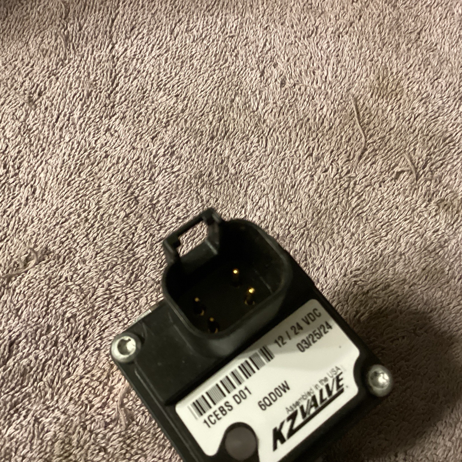 KZ VALVE….1CEBS D01…..ZIP VALVE…NEW 🇺🇸