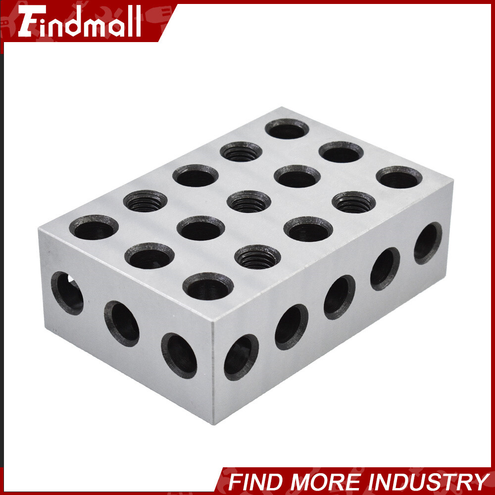 2 Matched Pair 2-4-6 Blocks 23 Holes .0002" Machinist Precision 246 Jig 2 4 6