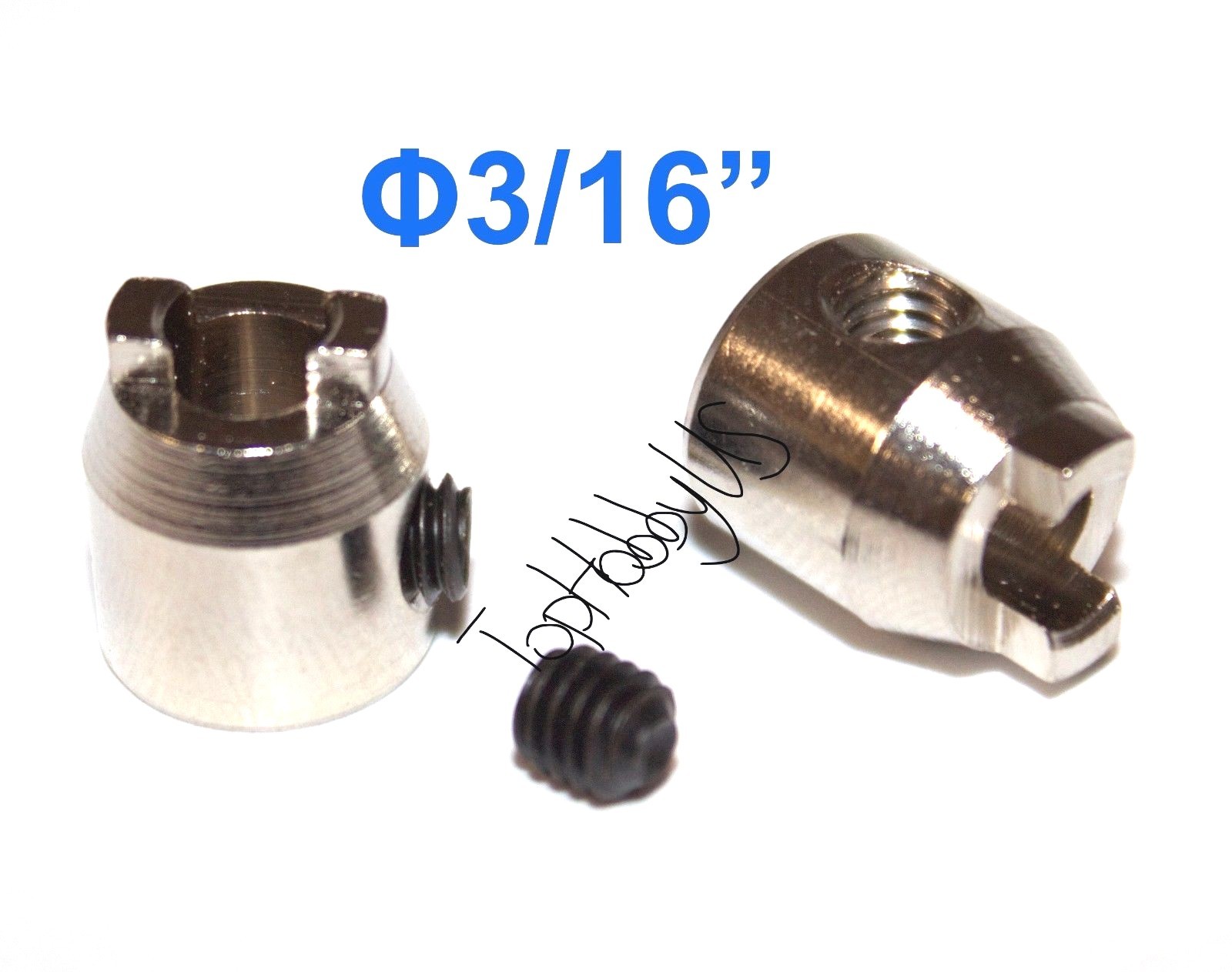 2PCS RC Boat Metal Propeller Drive Dog for 3/16" Shaft US Seller  US SELLER/SHIP