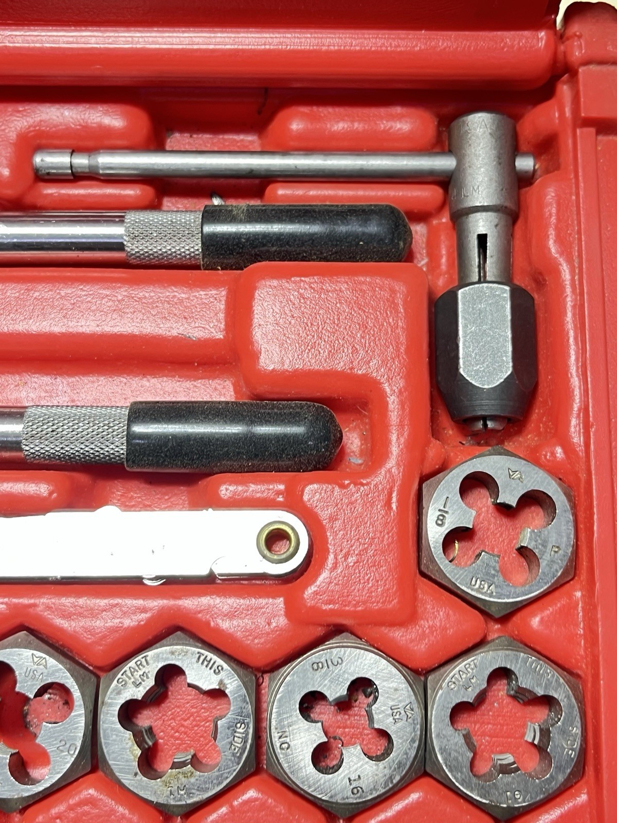 Vermont American SAE Taps And Dies Used Incomplete