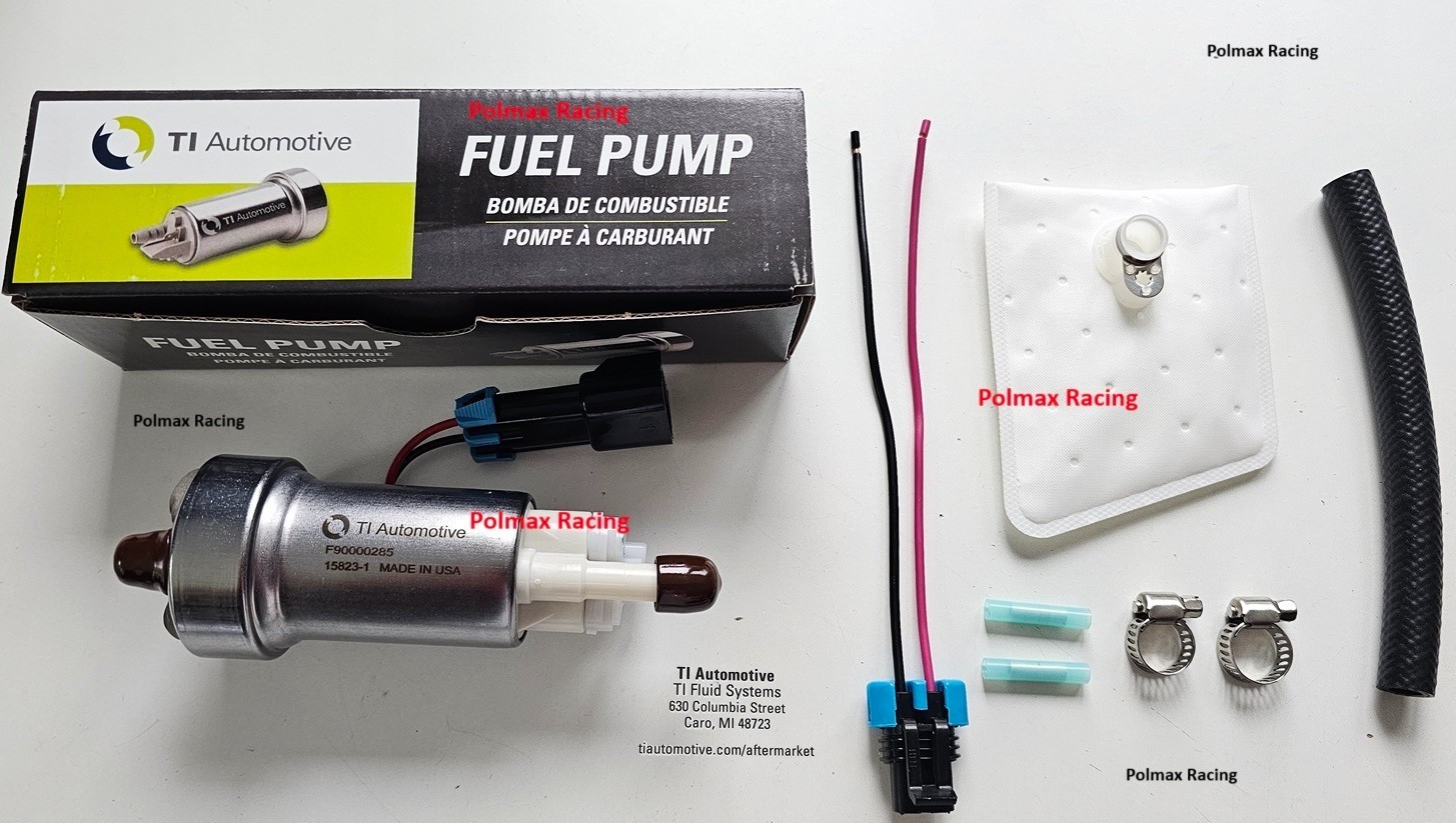 New Genuine Walbro TI 525 525lph Hellcat  fuel pump F90000285 / installation kit