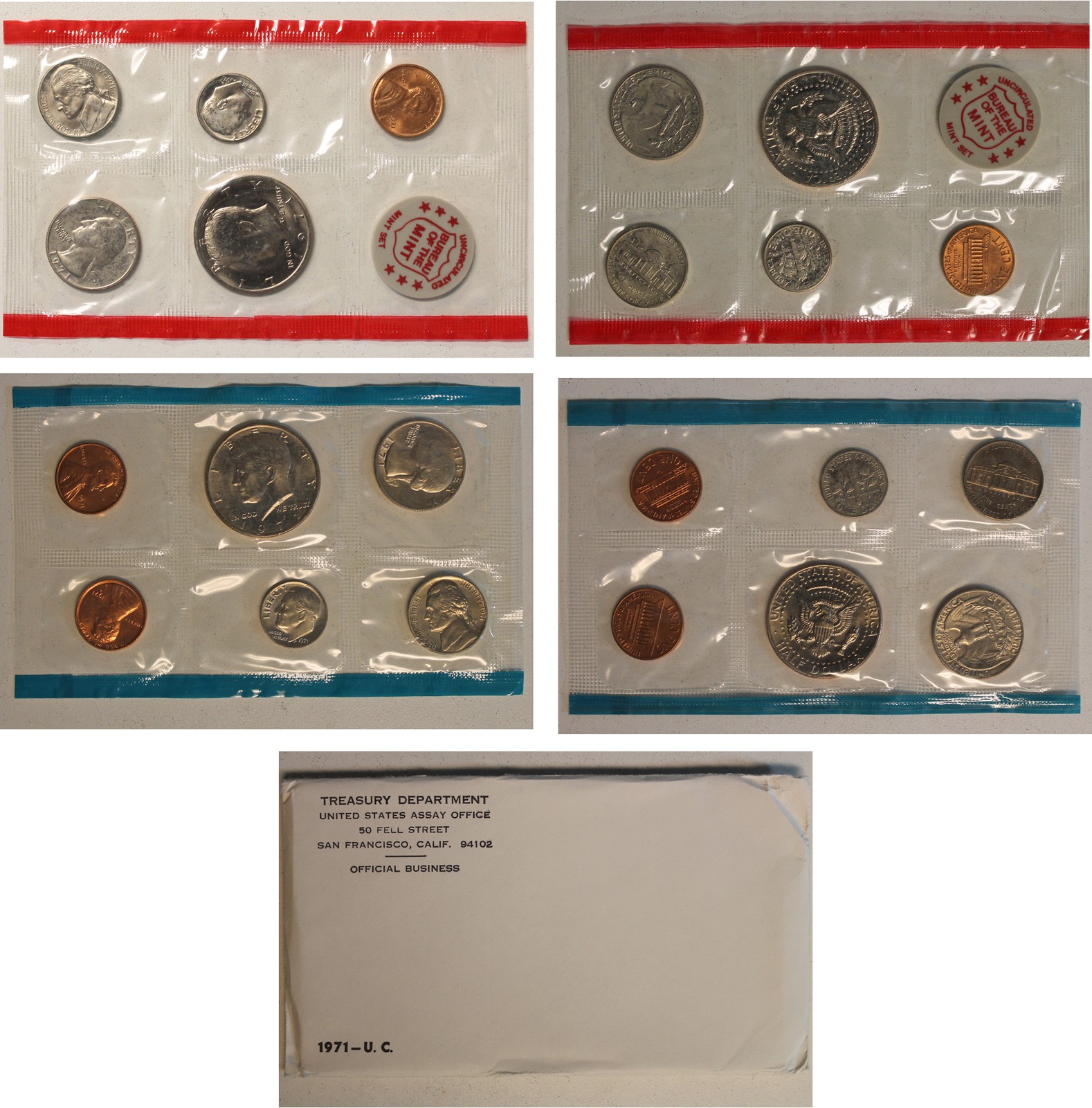 1971 US Mint Set (OGP) 11 coins