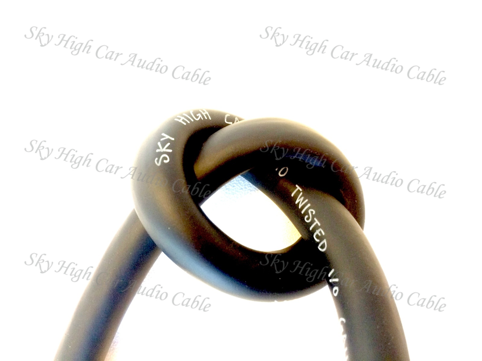 Sky High Car Audio E-Series 1/0 Big 3 Upgrade BLUE/BLACK Electrical Wiring Kit