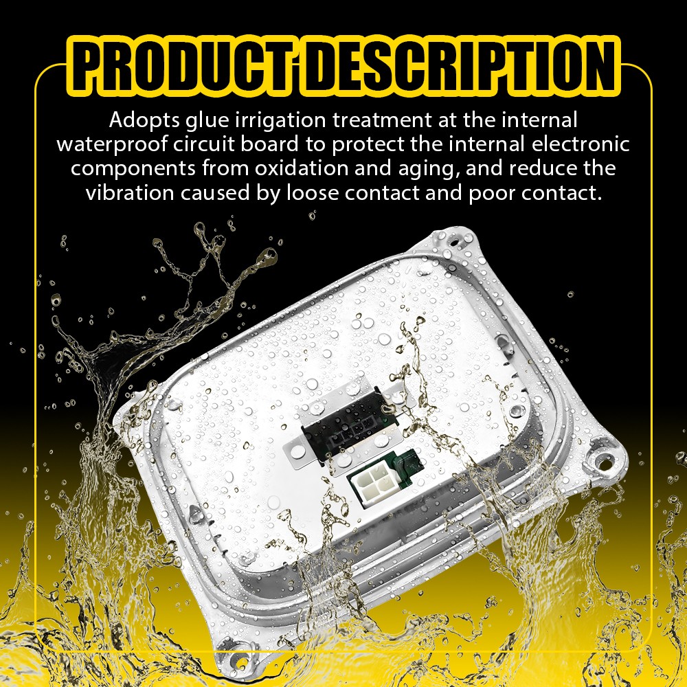 2X For 2006-11 Cadillac DTS Xenon HID Headlight Ballast Module 25806714 w/ Bulb