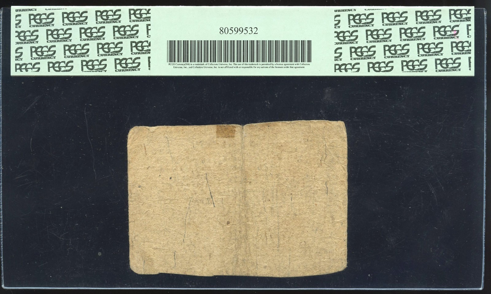 Virginia $6 "Sic Semper Tyrannis" Colonial Oct. 20, 1777 VA-128 PCGS VF 20