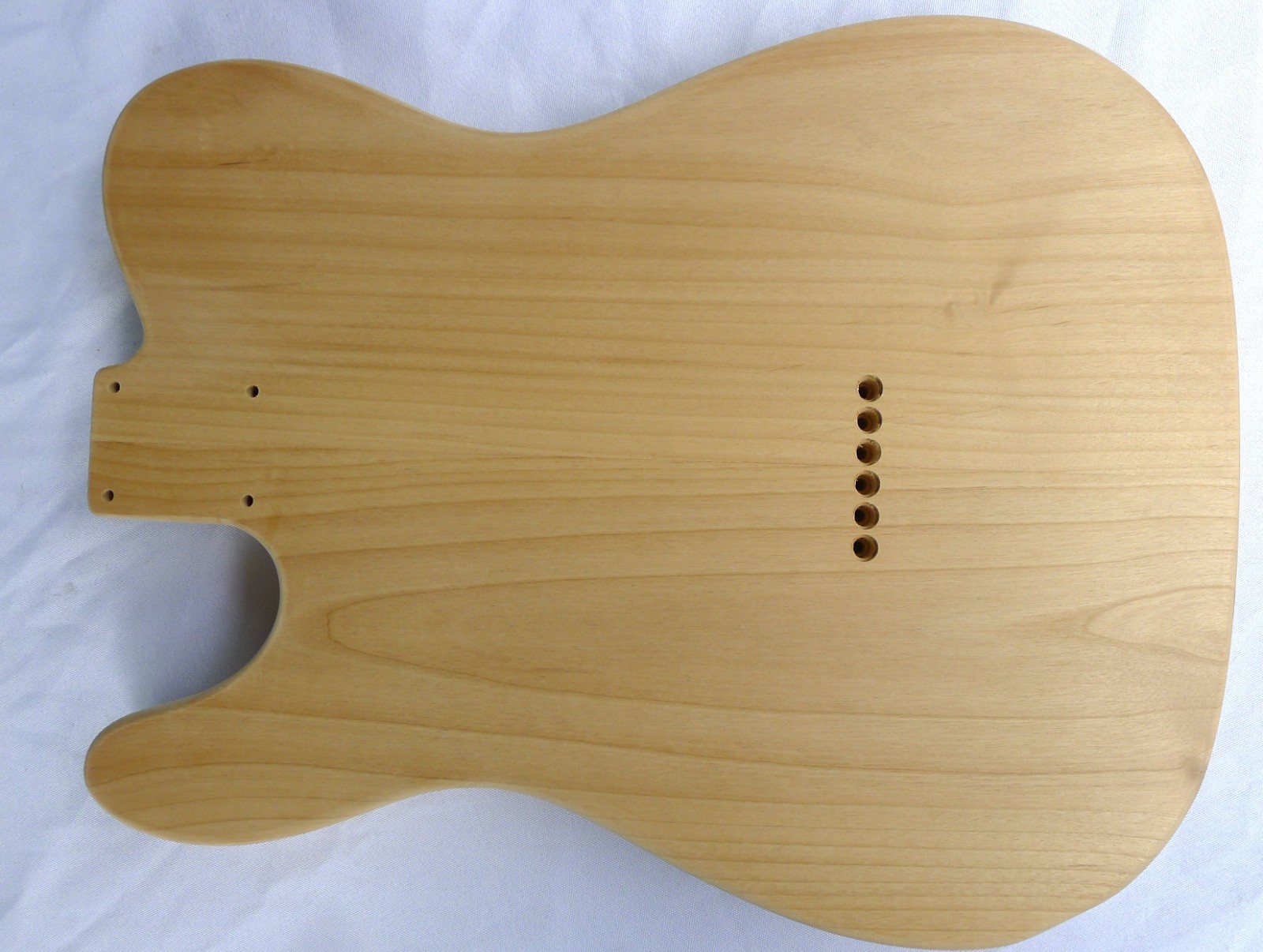 Tele Vintage Style Guitar Body 2 pcs Centre Joined Alder Unfinish ≦ 4.4Lbs