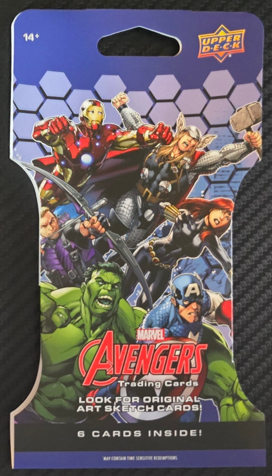2024 Upper Deck Marvel Avengers New Sealed Pack of 6 Cards Trading Cards