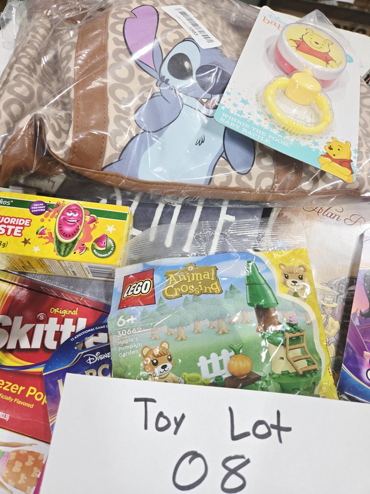 Disney Lorcana Animal Crossing Barbie Lot Marvel Socks LEGO Uno Pop Funko