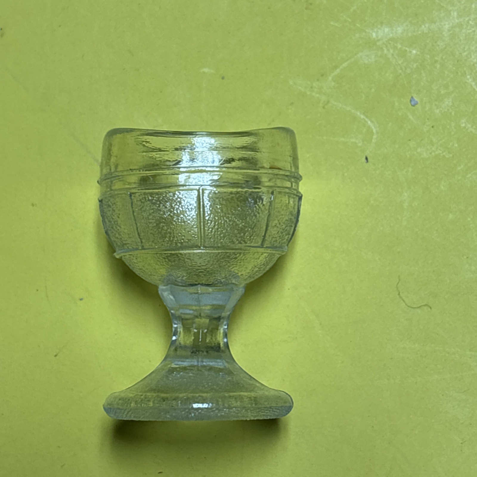 Vintage Glass Eye Wash Cup Marked USA 31