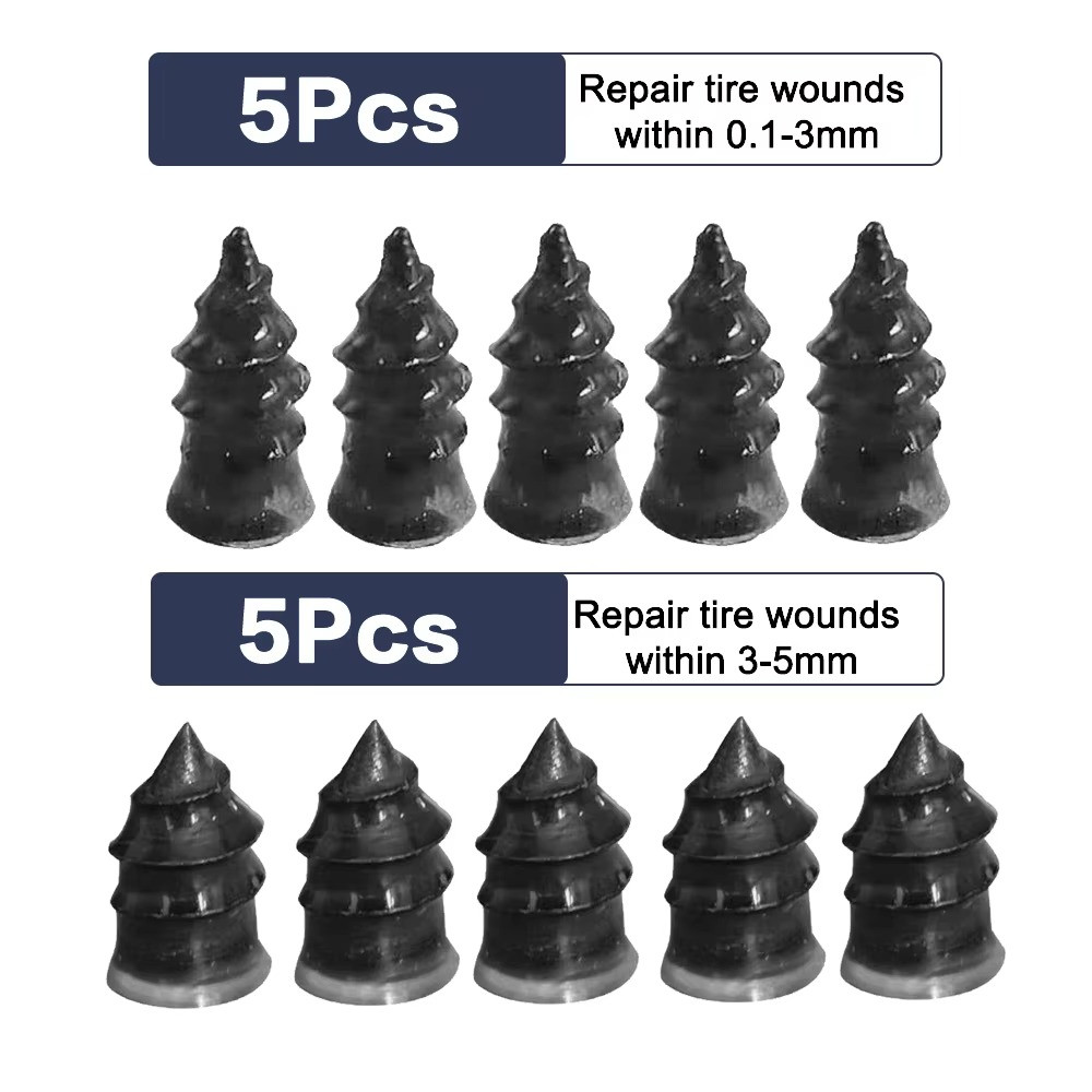 Universal Tire Repair Screw in Rubber Plug Nail Car Tyre Puncture Kit Off-Road.