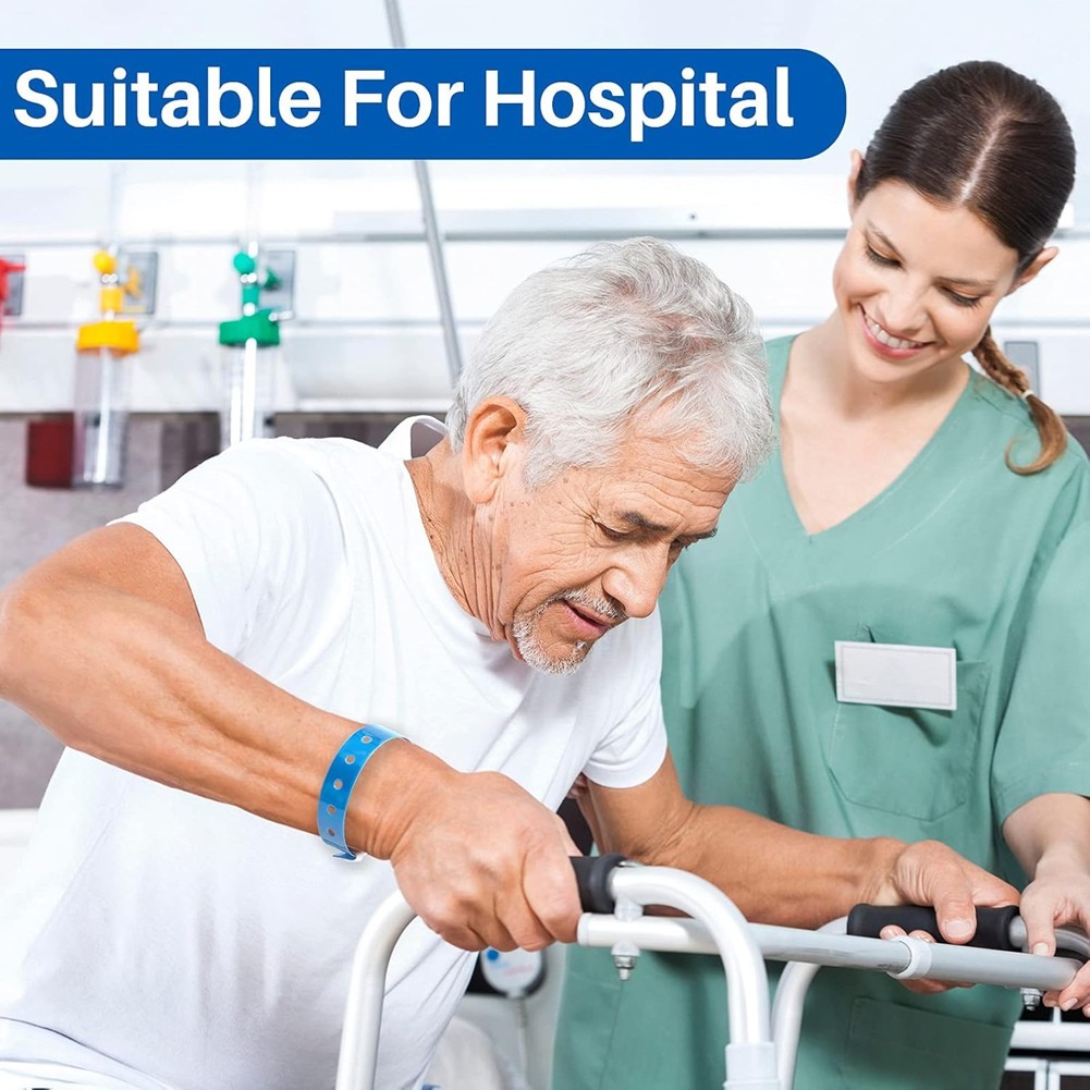 48pcs Vinyl Wristbands Plastic Event Wristbands Wristbands for Events9366