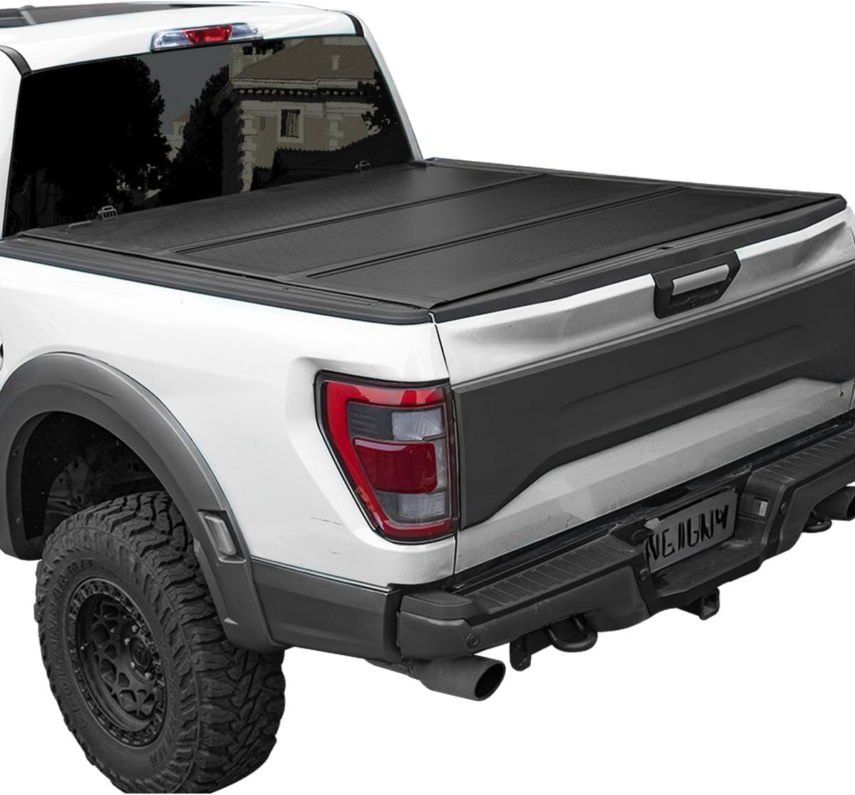 5.5ft (67.1") Bed Hard Tri Fold Low-profile Tonneau Cover For 2015-25 Ford F-150