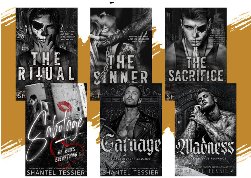 Ritual 6 book Set by Shantel Tessier  Paperback Brand New Free Shipping USA