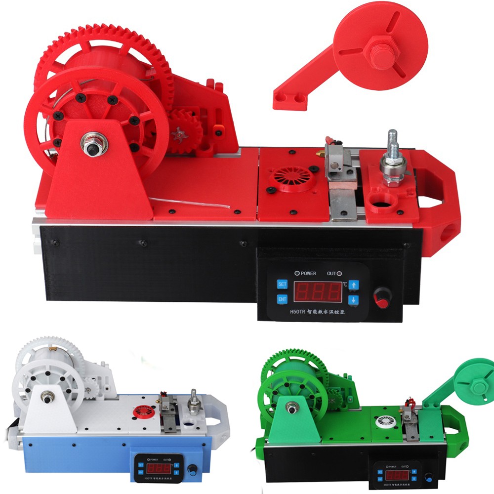 3D Printer Filament Extruder Desktop Plastic Recycling Machine Digital Display