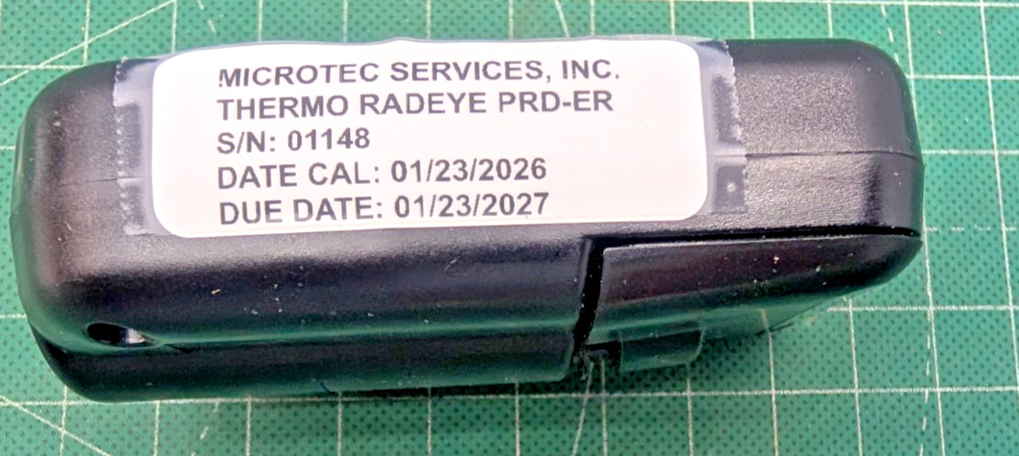 1x 2026 Calibrated Thermo RadEye PRD-ER with All Menus UNLOCKED! 1 yr guarantee!