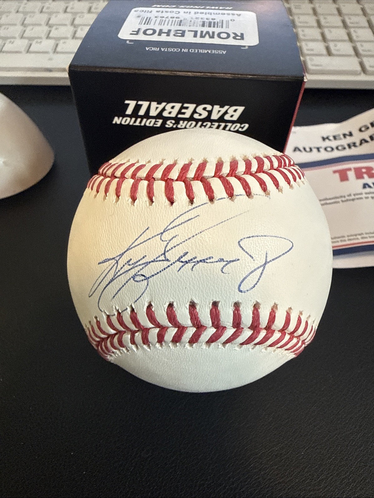KEN GRIFFEY JR Signed AUTO Autograph OML Baseball MLB Authentic Tristar864514 bj