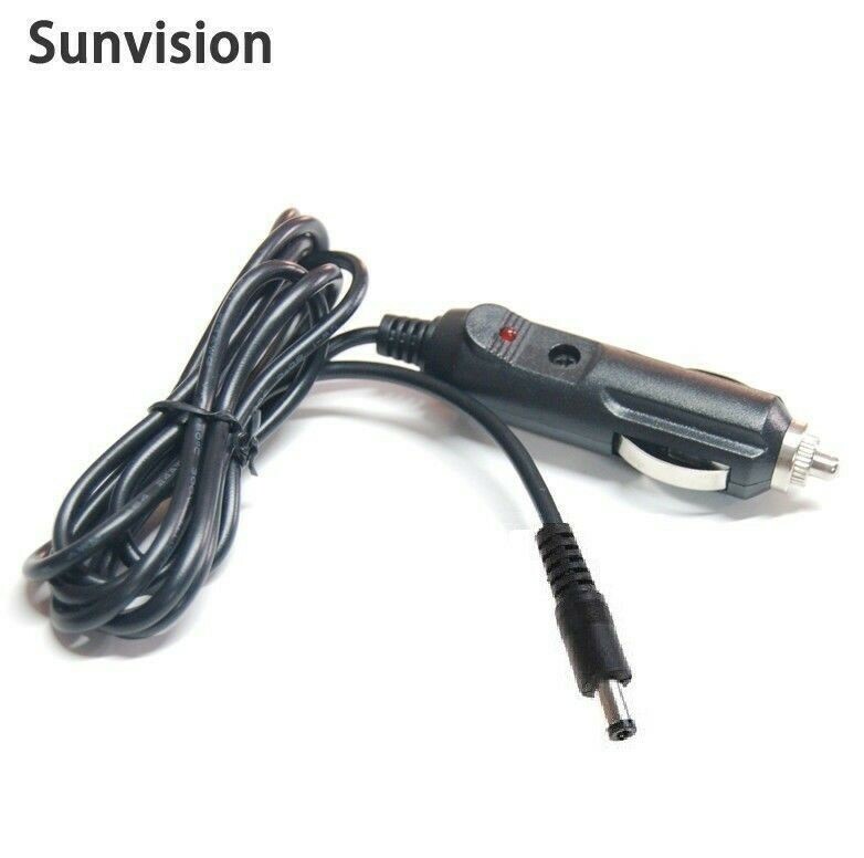 12V 24V Car Cigarette Lighter Power Charger to DC Power Plug 5.5x2.1mm Converter