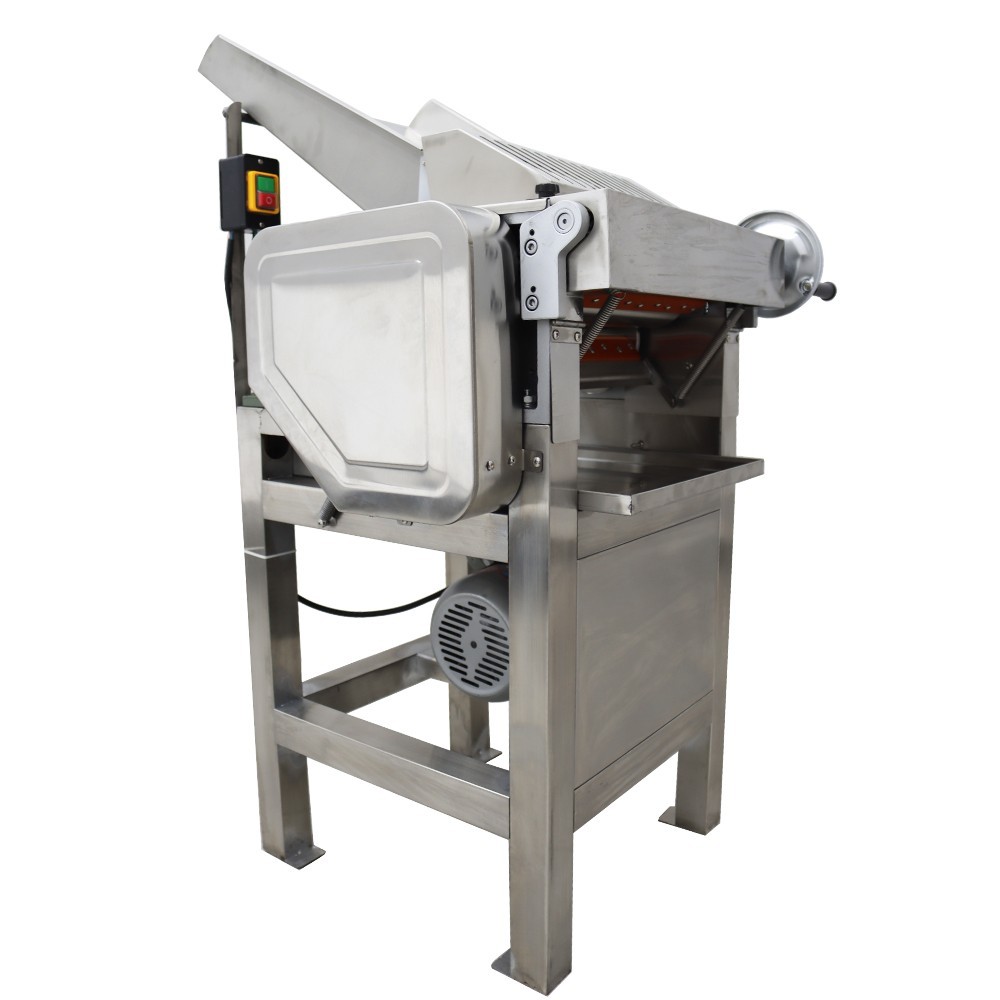 11.8" Commercial High-speed Press Dough Machine 150Kg/h Thickness Adjustable 3HP