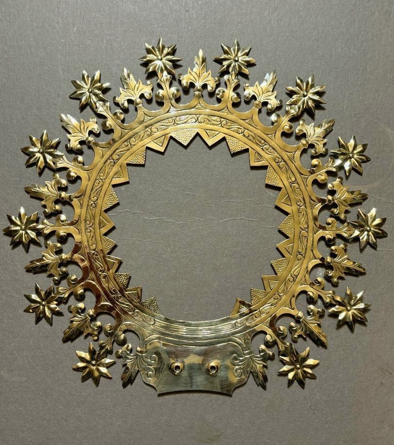 Large Halo Crown for Religious Statue (12" diam.) Mary, Jesus (H826) chalice co.