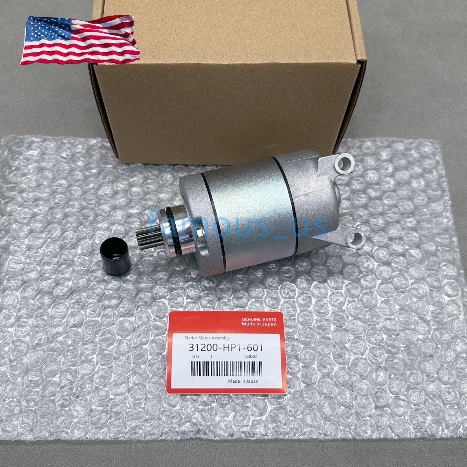 OEM Starter Motor Assembly for Honda TRX450ER 31200-HP1-601 ATV