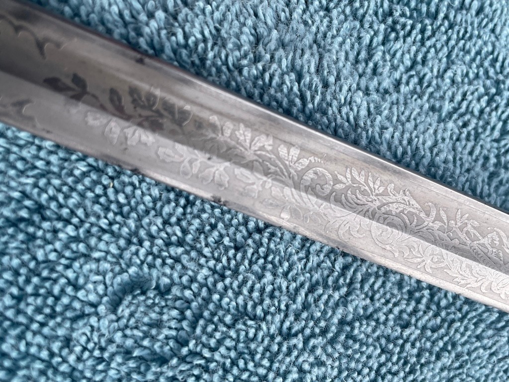 Imperial German Degen Sword by WKC R. Trautvetter Dresden