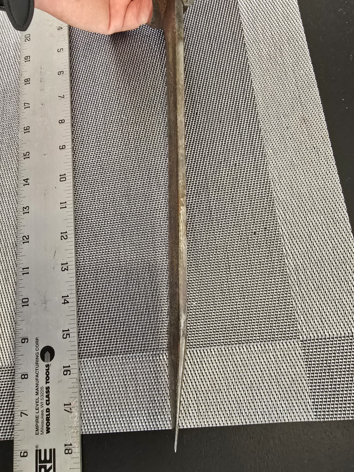 OLD ANTIQUE CONFEDERATE CIVIL WAR ERA SNAKE D GUARD BOWIE KNIFE FREE SHIPPING!!