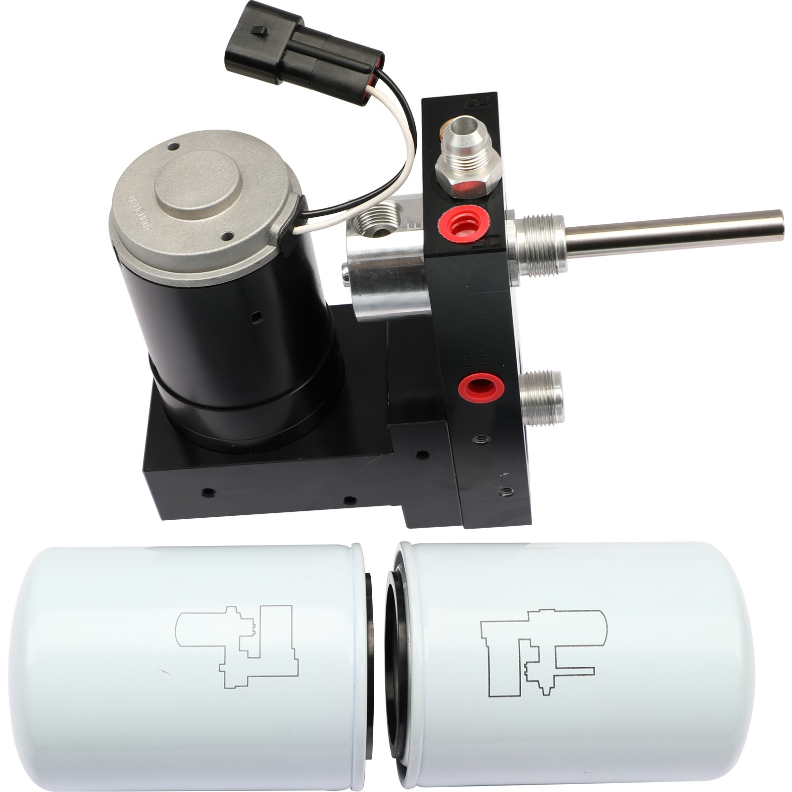 165GPH Diesel Fuel Lift Pump System For 98-04 Dodge Ram 2500 3500 Cummins NEW